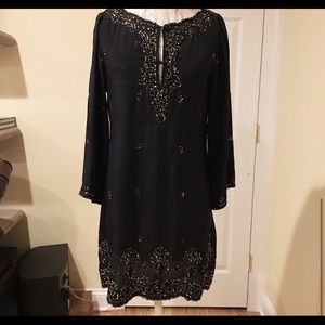 Calypso embellished Tunic dress